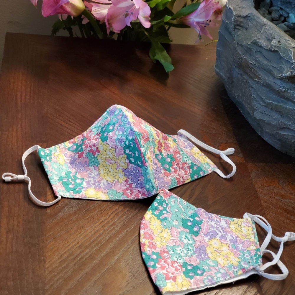 Washable Face mask Cotton 100% Buy 3 free 1 hand made USA